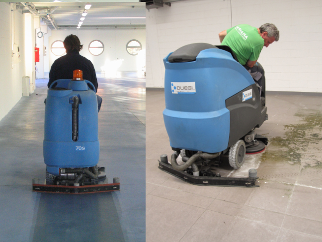 pulizia pavimenti lecco con macchine professionali